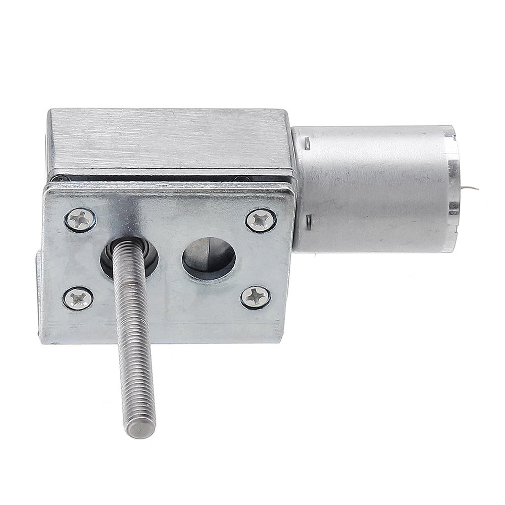 DC 24V 75rpm High Torque Turbo Worm Reducer Gear Motor with Bracket and Shaft Coupler