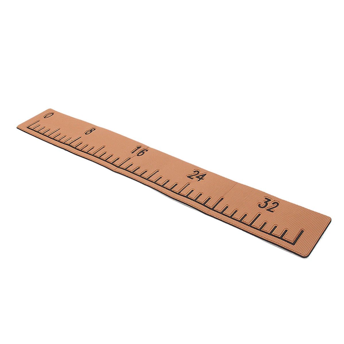 1000x150x6mm 0-32 Inch EVA Foam Ruler for Fish Boat Yacht Accessory Grey