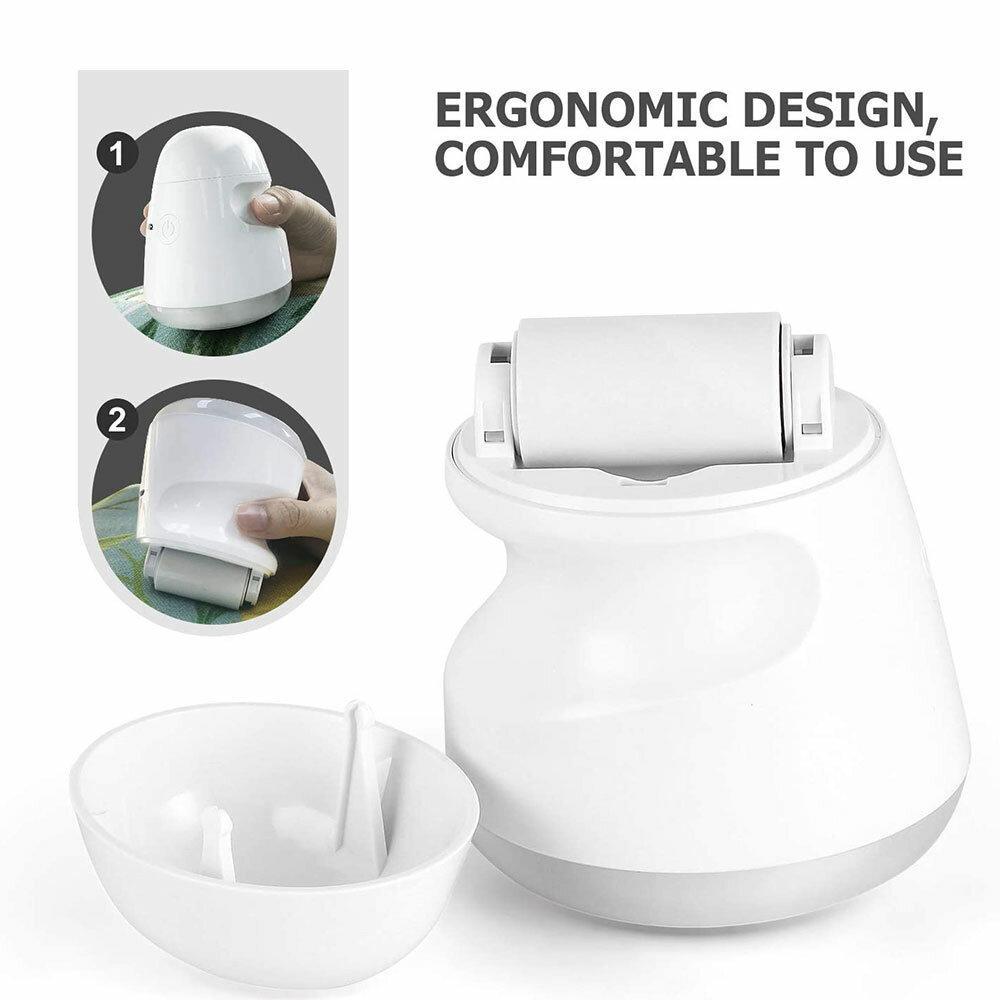 Mini Portable Lint Removers Dual Use 3-leaf Cutter Head 400mAh USB Charging Efficient Clothes Fabric Shaver