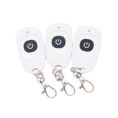 RF Remote 3Pcs 433MHz Controller EV1527 1/2/3/4 Buttons Learning Model Wireless Transmitter For Smart Light Switch - 1CH