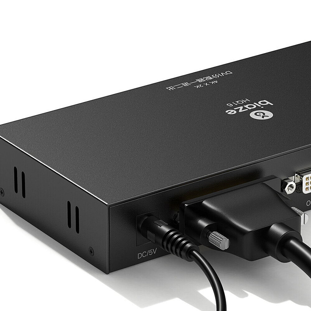 DVI Switch Selector One In Two Out Splitter 2Port Manual Switcher 4K*2K DVI Converter for PC Laptop DVR Projector