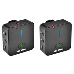 Portable Lavalier Interview Recording Wireless Microphone for Mobilephone PC DSLR Camera