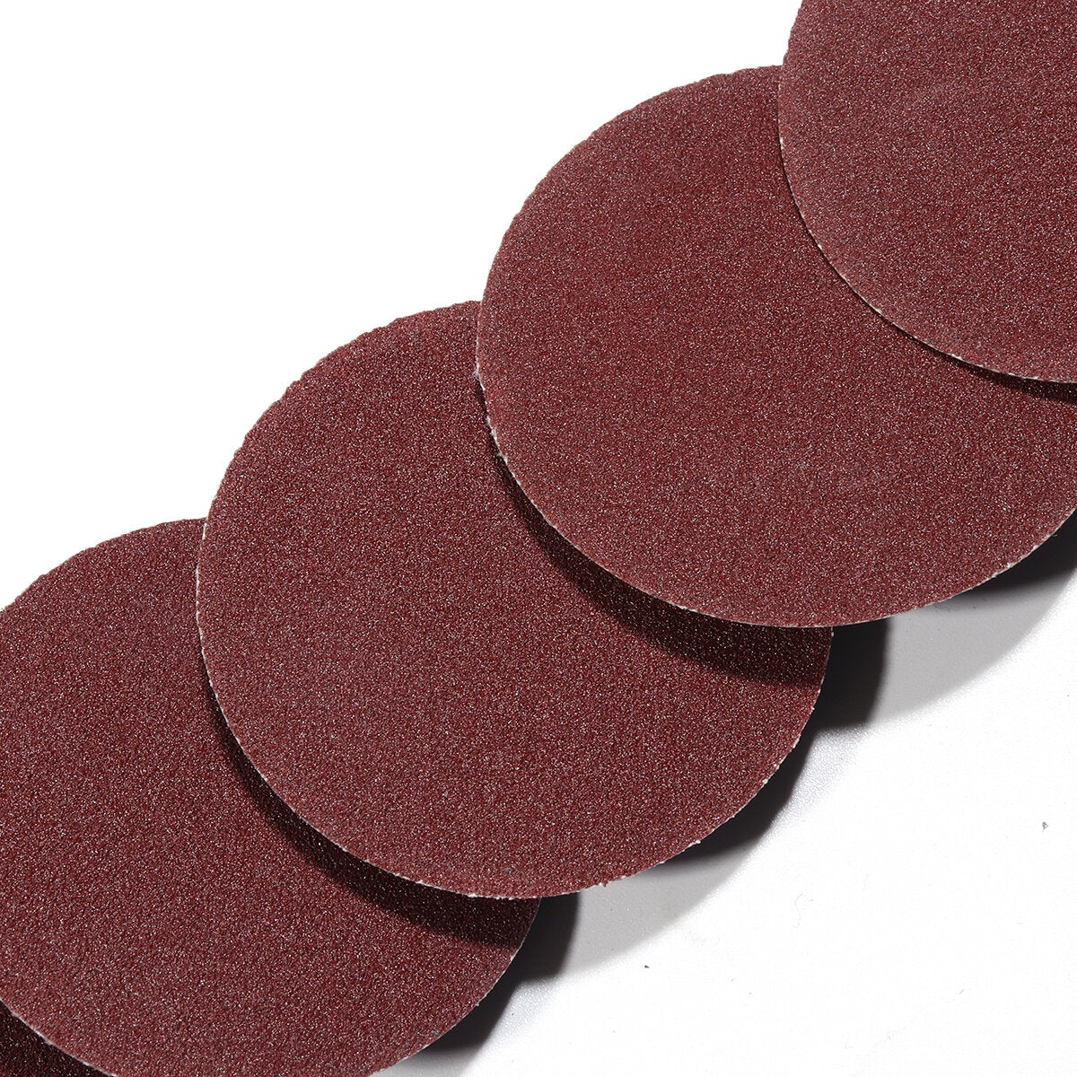 60pcs 2 Inch 50mm Sanding Discs Roll Lock Surface Sanding Discs Pad Polishing Sandpaper Quick Change Disc For Rotary Tools