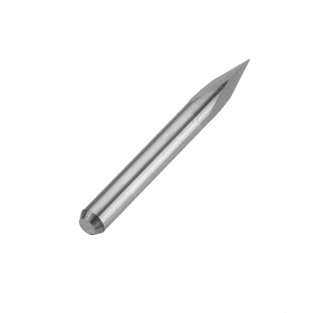 10pcs 3.175mm Shank 30 Degree 0.1/0.2/0.3mm Tip Engraving Bit CNC Tool