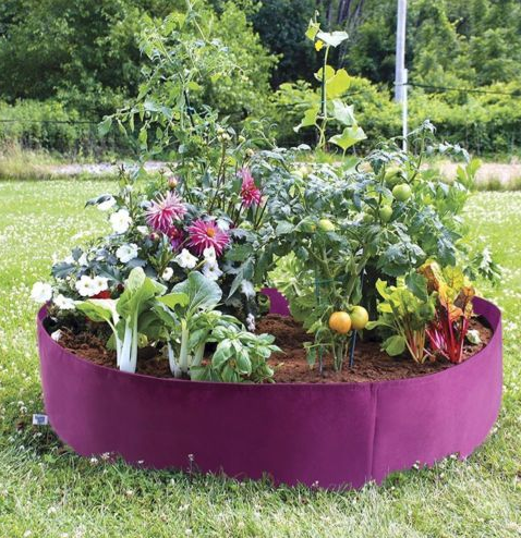 Fabric Plants Growing Raised Bed Garden Flower Elevated Vegetable Box Grow Bag Planting Grow Box