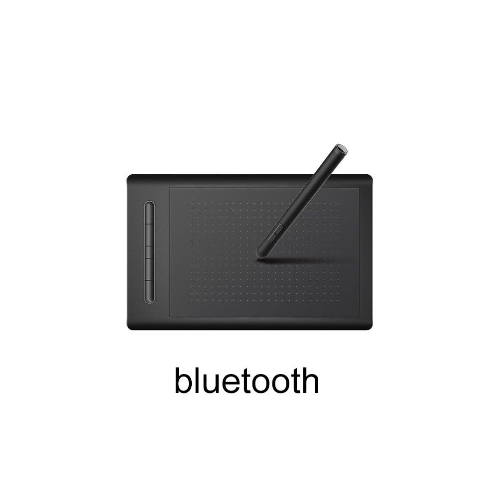 Graphic Tablet 8192 Pressure Sensing 230 Point/Sec 5080 Resolution Reading Rechargable Bluetooth Wired Compatible with Phone/PC/Laptop/Tablet
