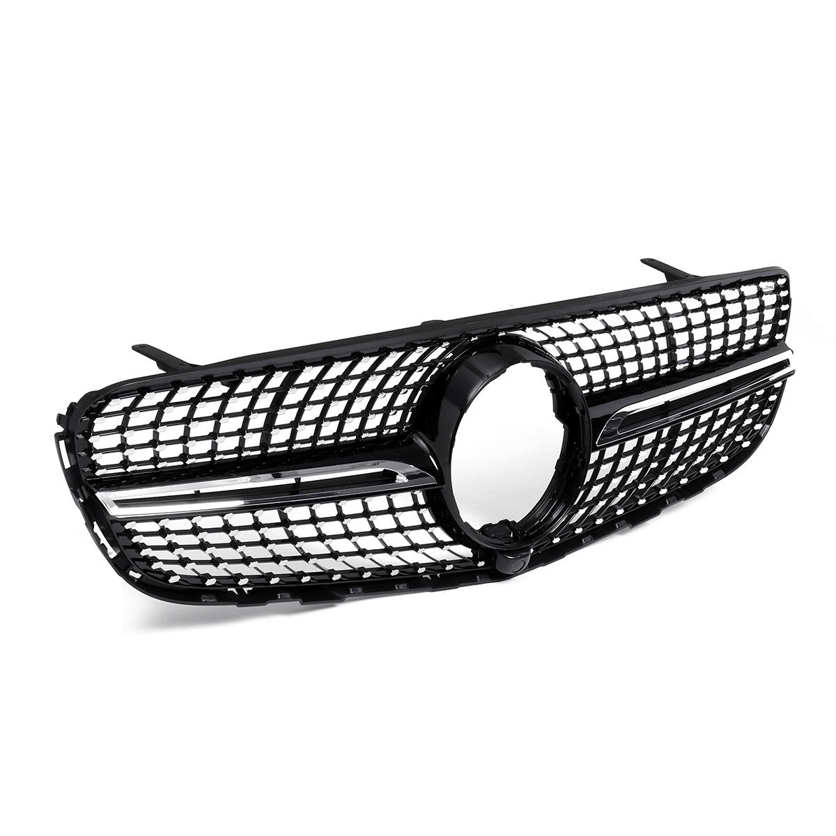 Black Diamond Front Grille Grill For Mercedes Benz