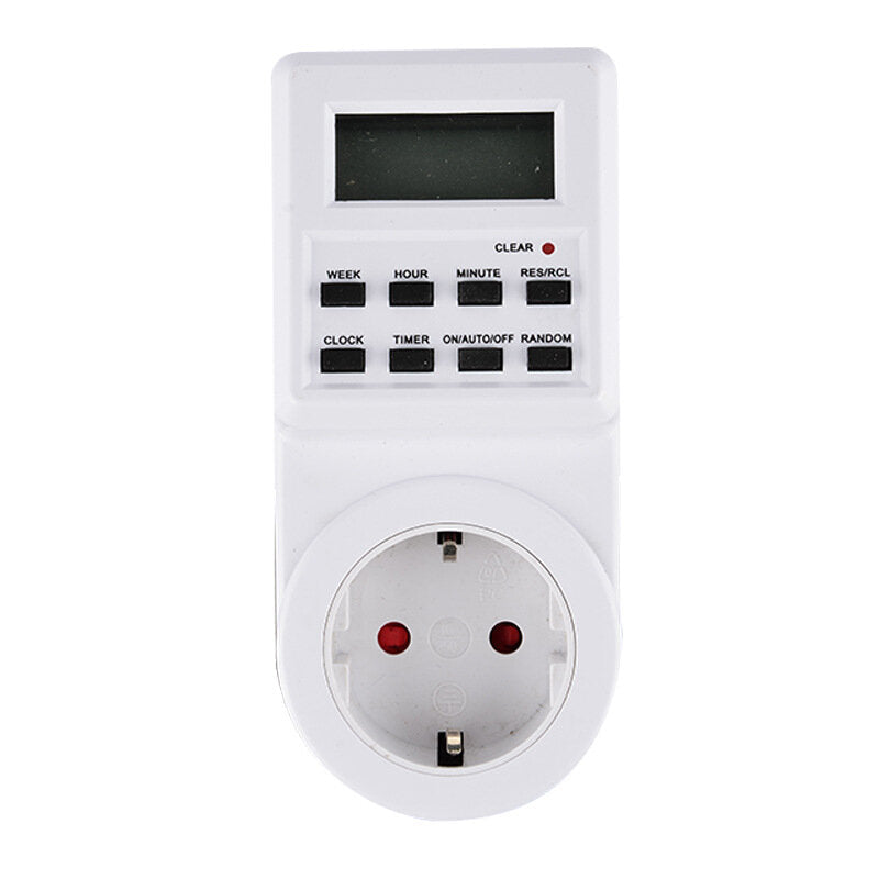 Timer Socket EU UK US FR BR Plug Programmer Digital Display Timing Switch Outlet