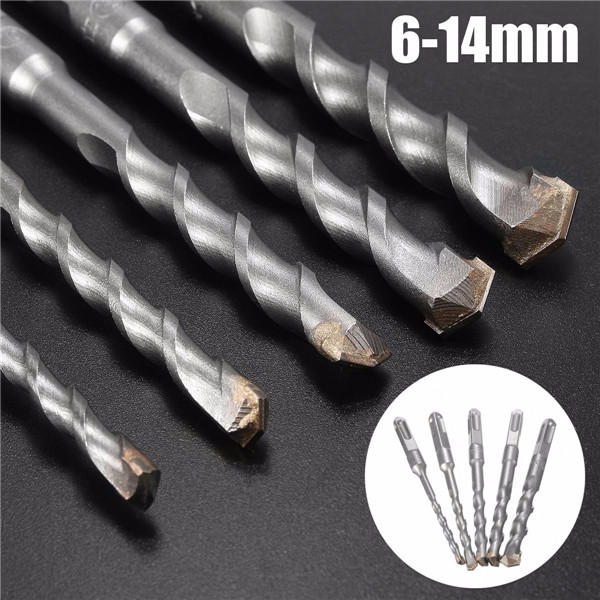 Square Handle 40Cr Steel Impact Drill Bit 6/8/10/12/14mm Screw Quick Change