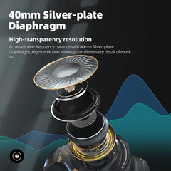 Gaming Headphone with Light Wireless Bluetooth Headphones Noise Canceling Microphone Deep Bass Over-Ear Headset