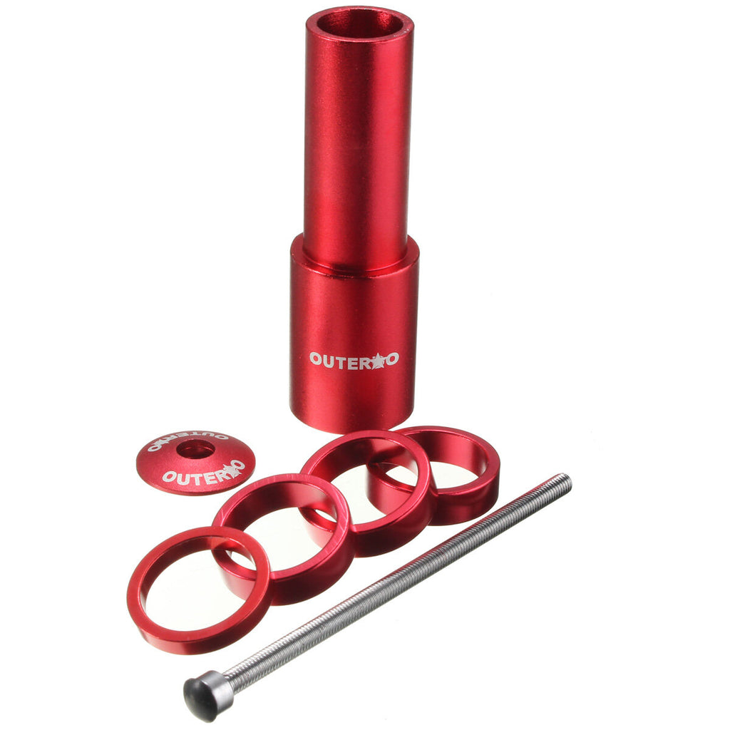 Bicycle MTB Bike Handlebar Fork Stem Riser Rise Up Extender Head Up Adaptor