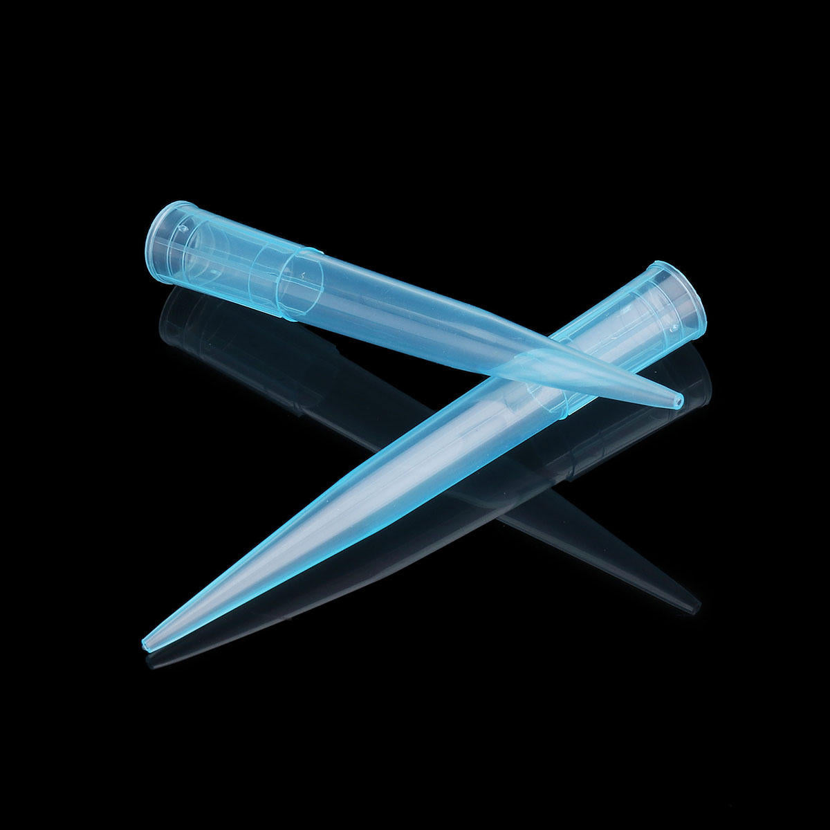 500Pcs/Set 1000ul Blue Plastic Disposable Pipette Tips Liquid Pipette Nozzle Accessories Liquid Transfer Laboratory Experiment