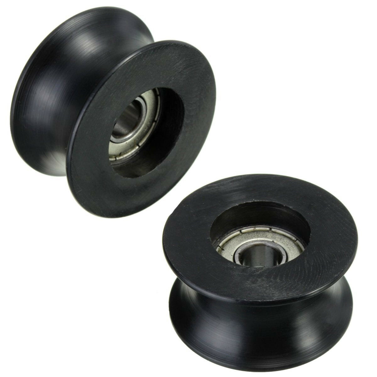 8Pcs 8mm U Trough Ball Bearing Guide Pulley Sealed Rail Ball Bearing 8*40*20.7mm