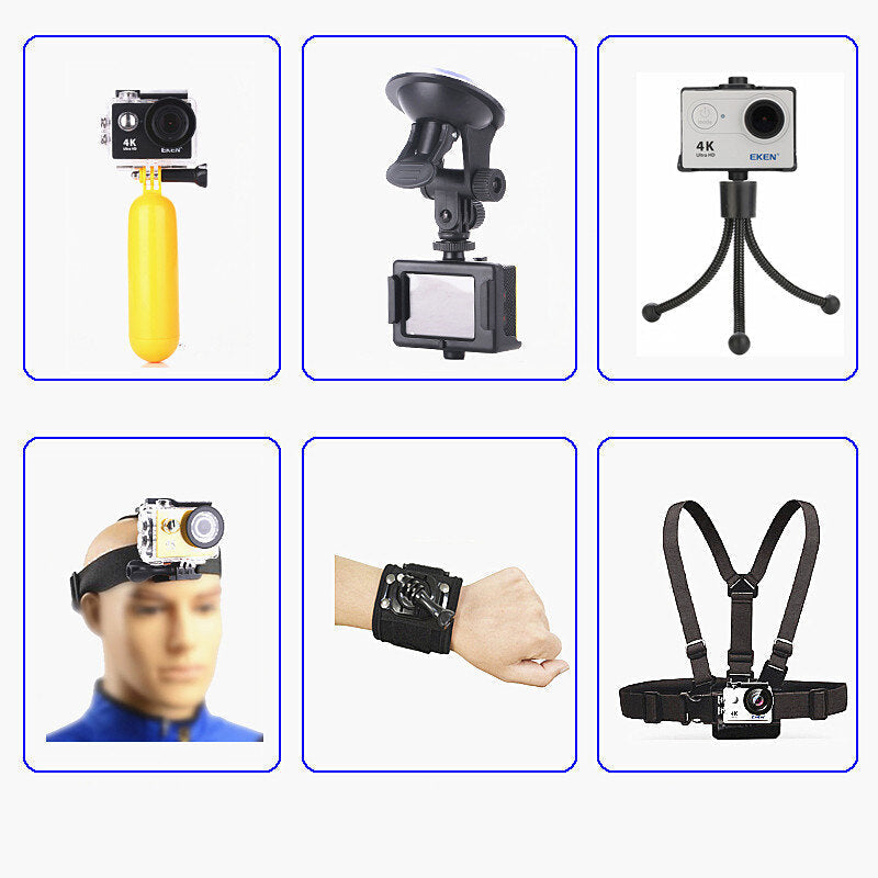 Bike Camera Ultra HD 4K 30fps WiFi 2.0" 170D Waterproof Cam Vedio Outdoor Cycling Sport
