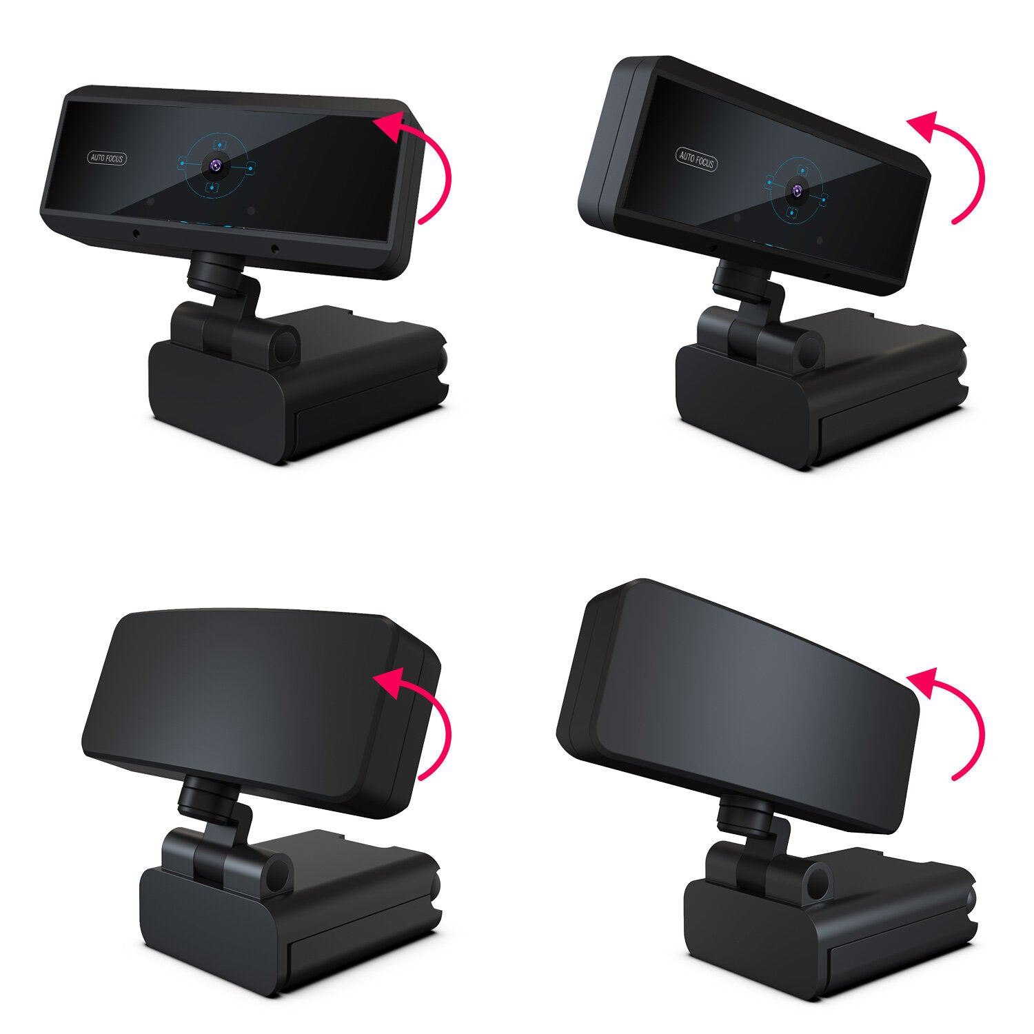 5MPs Auto Focus Webcam HD 1080P Web Camera with Built-in Microphone computer camera with Privacy Cover for PC Laptop