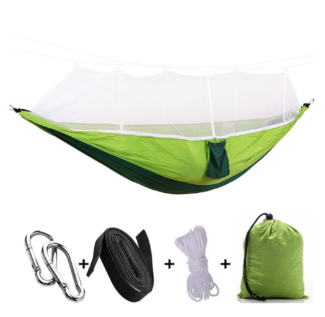 Ultralight Parachute Hammock Hunting Mosquito Net Double Person Sleeping Bed Garden Outdoor Camping Portable Hammock