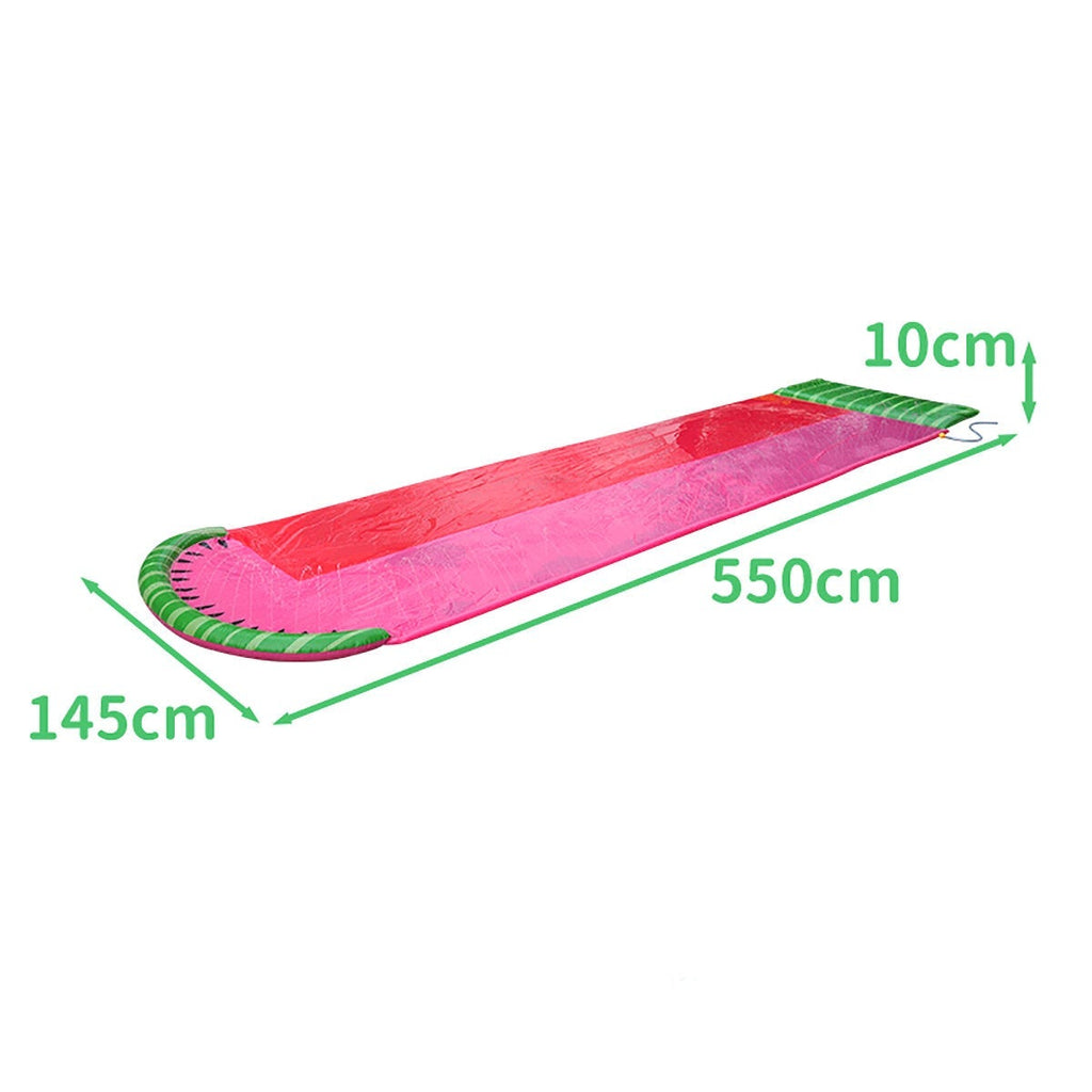 Summer watermelon/Shark Double Slipway Swiming Pool Play Mat