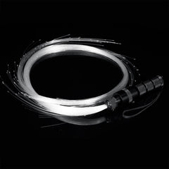 LED Fiber Optic Whip Strip Light 360 RGB Multi-Mode Flashlight Show Music Dance Festival Battery Operated