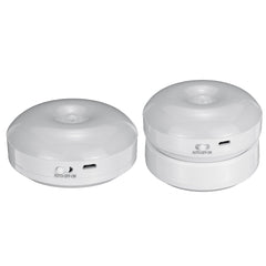 360 Degree Rotation LED Motion Sensor Night Light USB Rechargeable Lamp with Magnetic Base