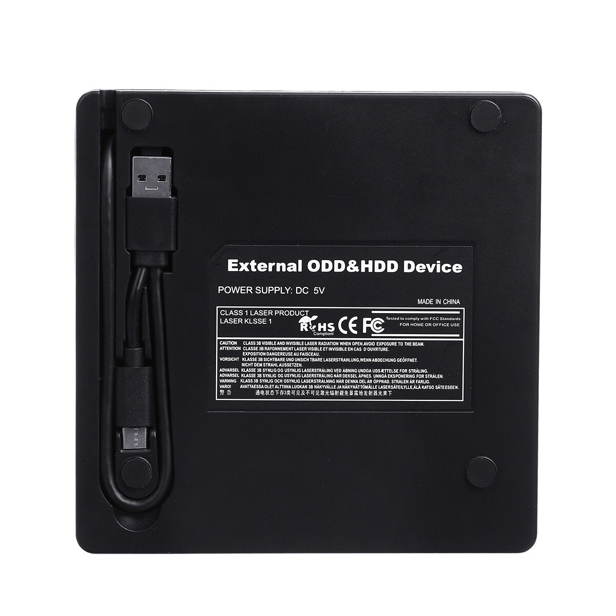 USB-C External Optical Drive Type-C USB3.0 DVD Burner DVD-RW Player Writer Rewriter Support 2MB Data Transfer for PC Laptop Computer