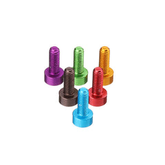 10Pcs M38mm Hex Socket Screw M3 Cap Head Bolt 7075 Aluminum Alloy Multicolor