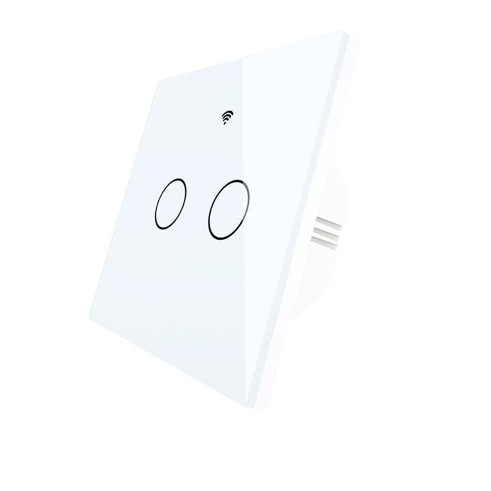 Smart Switch EU Standard Live Line Version Wifi RF433 100V-240V Tuya APP Remote Controller
