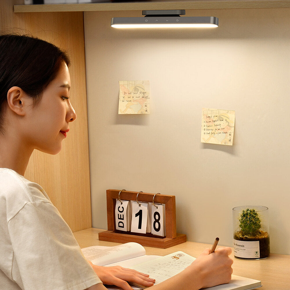 LED Table Lamp Magnetic Desk Lamp Hanging Wireless Touch Night Light for Study Reading Lamp