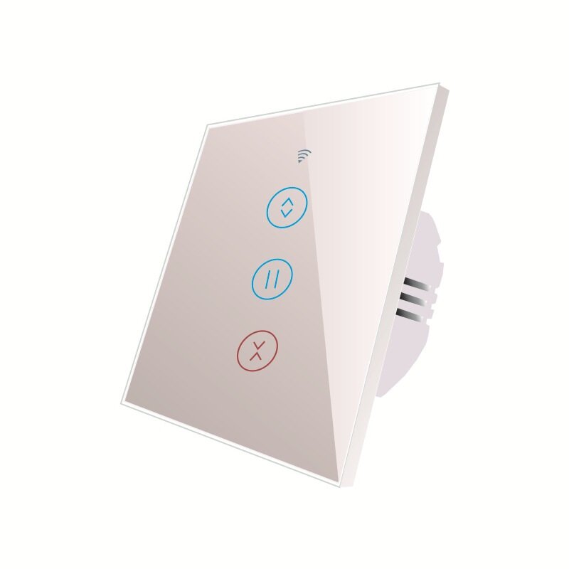 WiFi Smart Fan Speed Control Touch Switch US Standard Deluxe Crystal Panel Switch App Remote Control