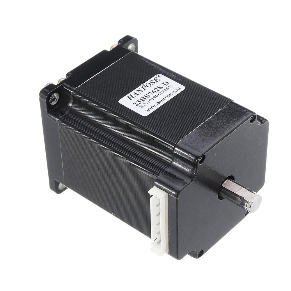 Double Shaft 76mm Nema 23 Stepper Motor 57 Motor 2.8A 189N.cm 4-lead CNC Laser Grind Foam Plasma Cut Engraving Machine
