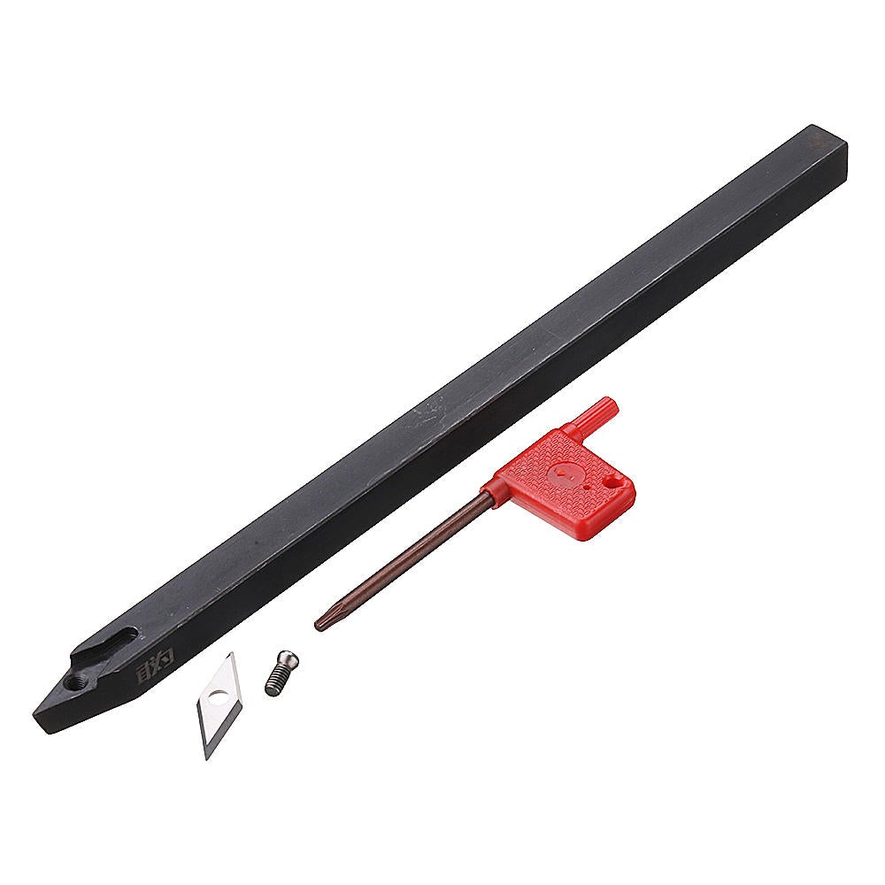 Square Shank Wood Turning Tool With Diamond Carbide Insert Cutter for Woodworking