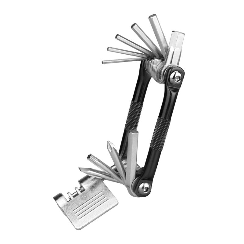 11 In 1 Multi-Function Bicycle Repair Tool Allen Wrench Slotted/Phillips Screwdriver Chain Cutter Bike Tools Kit Cycling Fishing