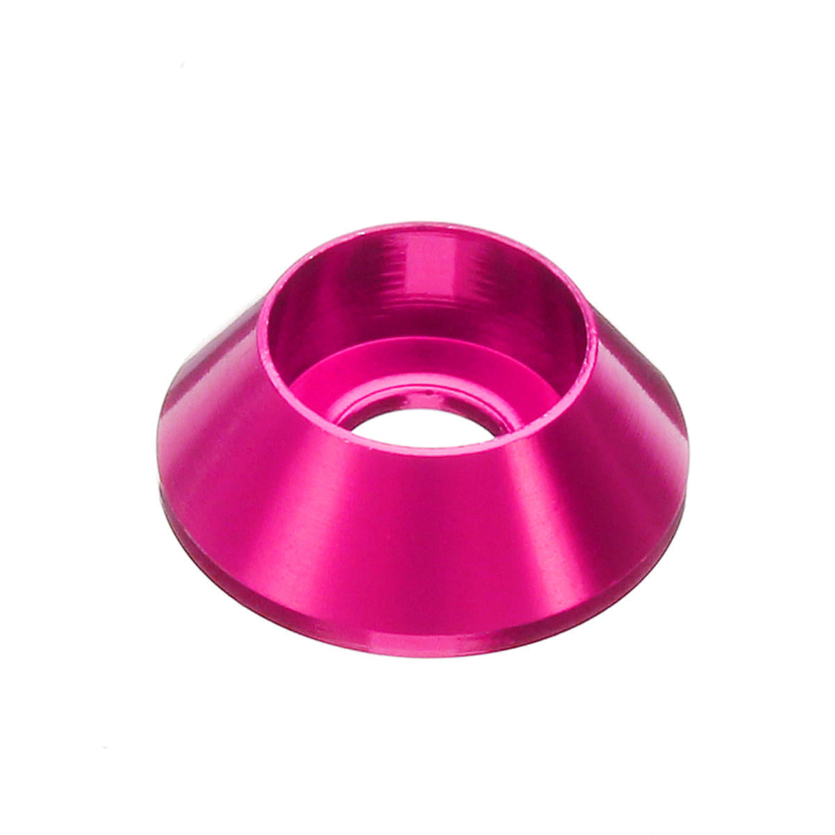 M4AN6 10Pcs M4 Cup Head Hex Screw Gasket Washer Nuts Aluminum Alloy Multicolor Optional