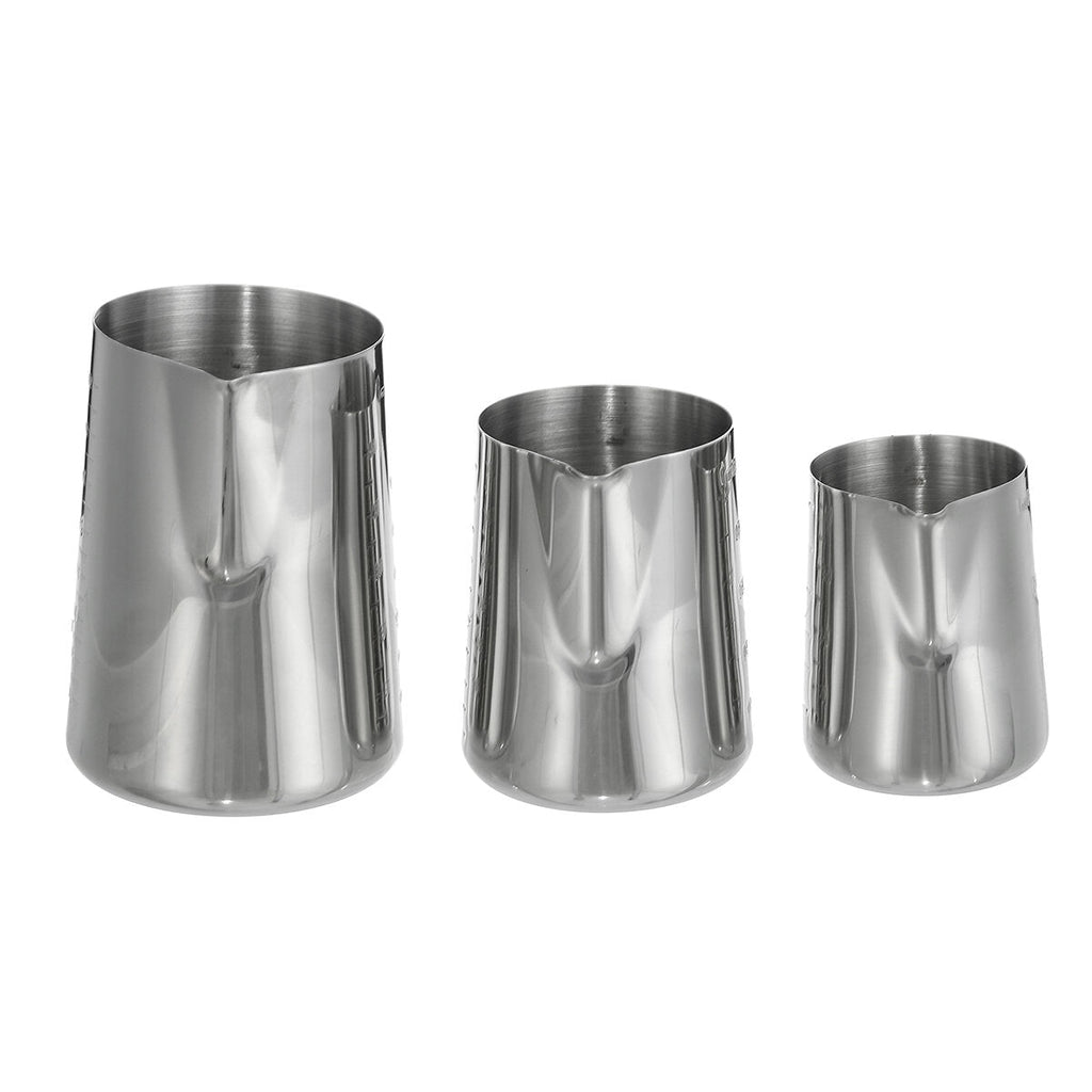 Milk Frothing Jug Stainless Steel Frother Pot Coffee Latte Container Pitcher