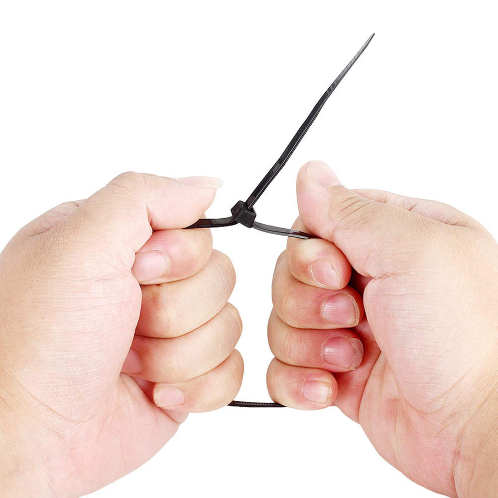 Nylon 5mm 15/20/25/30/35/40cm Black/White Nylon Self-locking Cable Tie Zip Ties Strong Tensile Strength