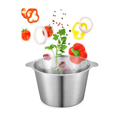 2 Speeds 500W 2L Capacity Meat Chopper Grinder Household Mincer Food Processor