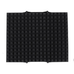 Foldable Microphone Acoustic Isolation Shield Foams Studio Three-door Noise Enclosure Panel Filter