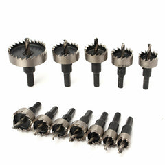 12pcs 15-50mm HSS Hole Saw Cutter Drill Bits Set