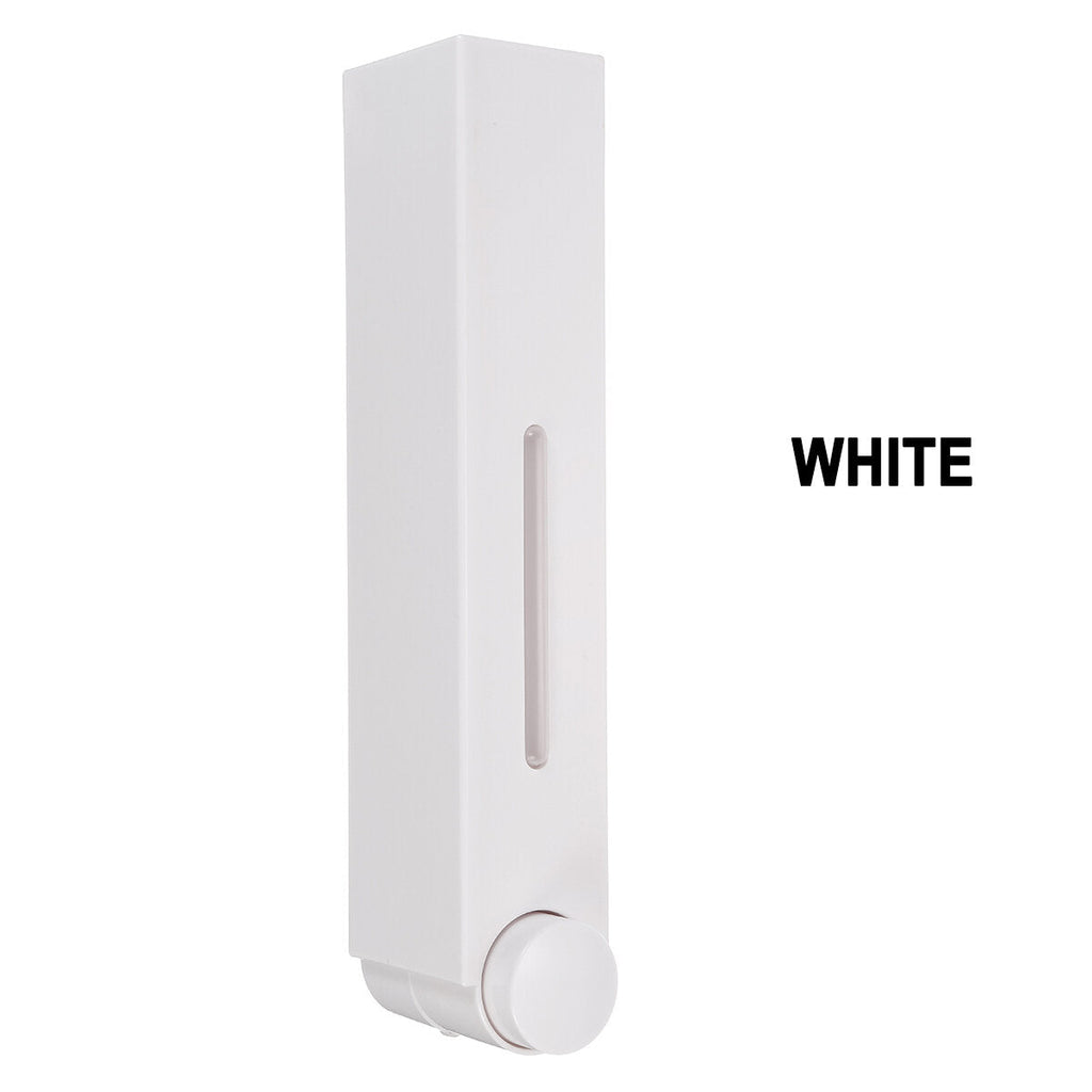 Bathroom Liquid Soap Dispenser Wall Mounted For Kitchen Plastic 350ml Shower