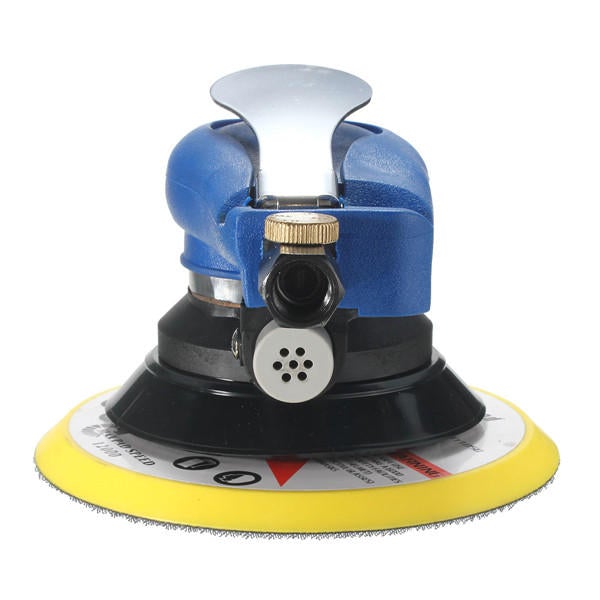 6 Inch Air Random Orbital Palm Sander Sanding Pad Vacuum Polisher
