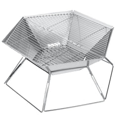 3-5 People BBQ Grill Stove Folding Charcoal Grill Portable Outdoor Camping Picnic