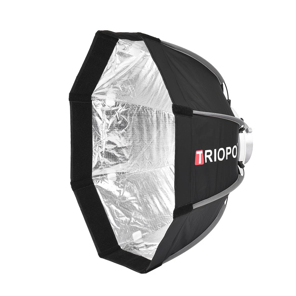 55cm Foldable 8-Pole Octagon Softbox with Soft Cloth Carrying Bag Bowens Mount for Studio Strobe Flash Light