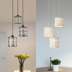 Modern Flower Petal Ceiling Light LED Pendant Light Dining Room Chandelier