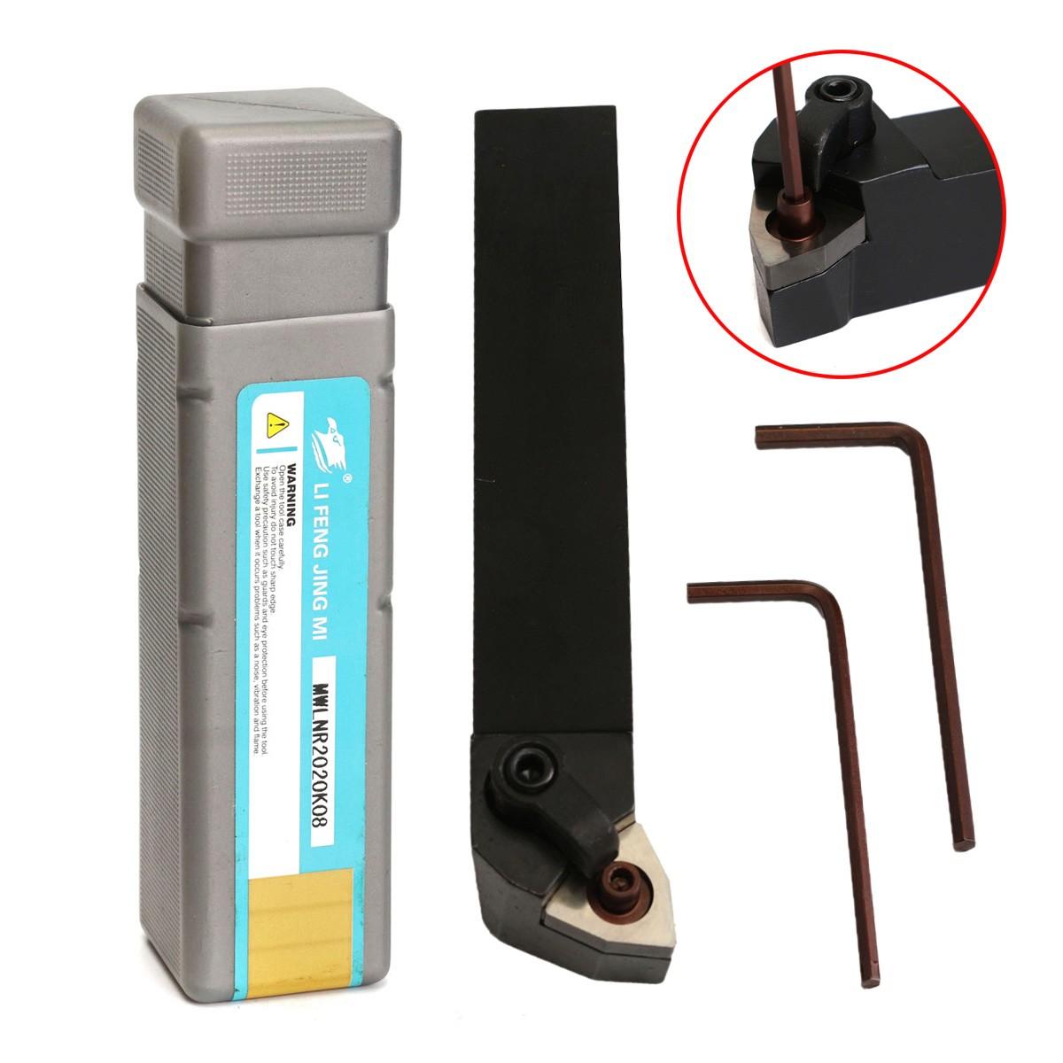20x125mm Turning Tool Holder With 10pcs WNMG080404 Carbide Insert