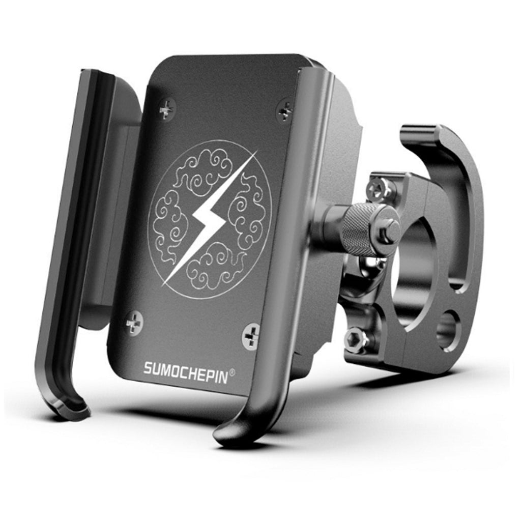 Aluminum Alloy Bike Motorcycle Phone Holder 360 Degree Rotation