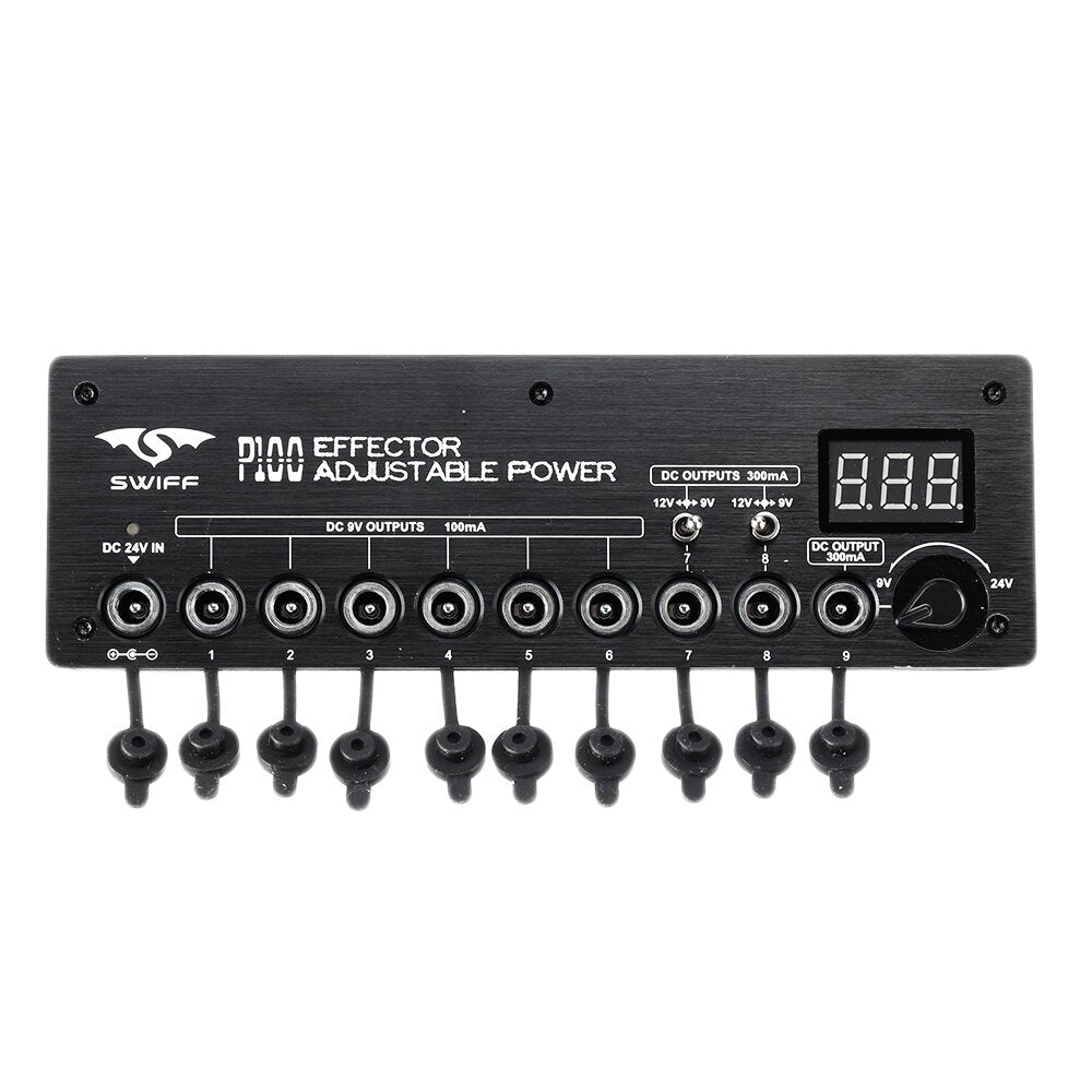 Electric Guitar Ultra-thin Effect Device Voltage Adjustable Power Supply