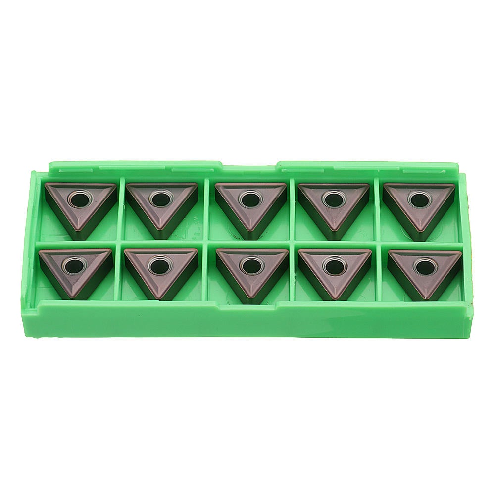 10pcs TNMG160408 MS CVD Carbide Insert Turning Tool for DTGNR/L PTFBR/L