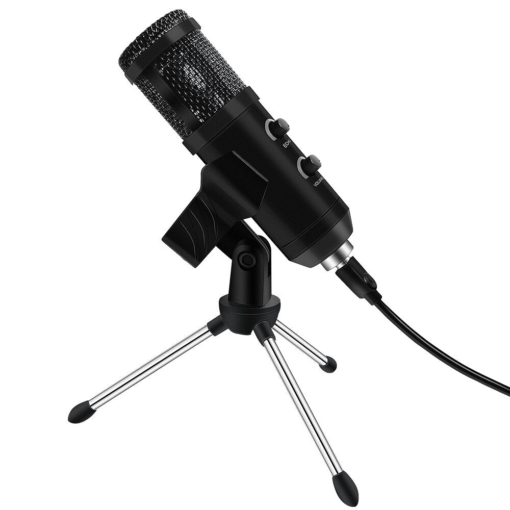 Upgraded Usb E20 Condenser Computer Microphone With Ring Light Studio Kit Arm Stand For Gaming Youtube Video Record