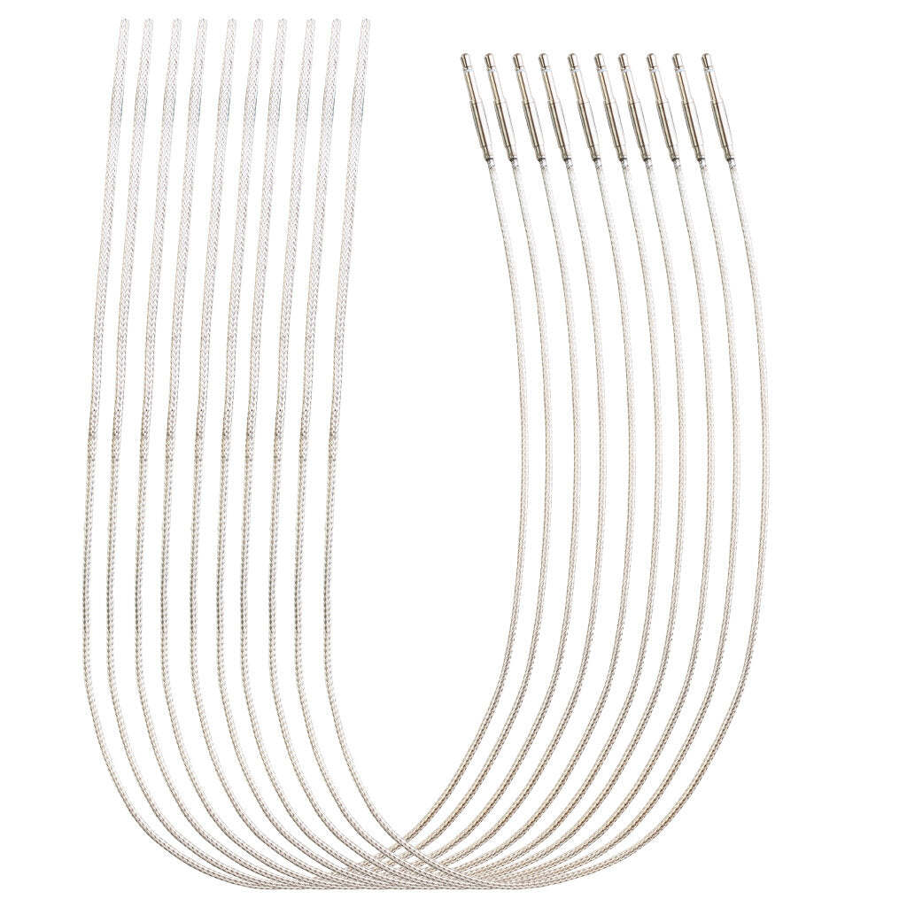 10pcs Soft Acoustic Guitar Preamp Bridge Saddle Piezo Under Pickup Rod Piezo For Folk Guitar /Classical Guitar Use
