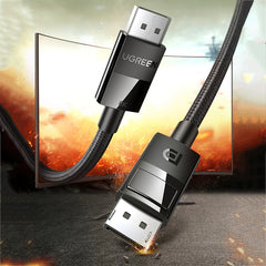Display port Cable 8K/60Hz DisplayPort 1.4 Cable 32.4Gbps DP to DP Gaming HDPC Displayport Cable