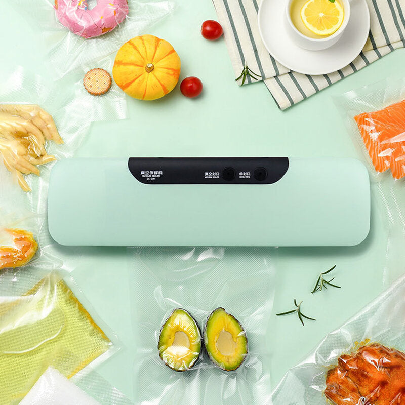 Automatic Vacuum Sealer Food Sealer Plastic Sealer Household Packaging Machine European Standard Vacuum Sealer